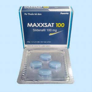 THUỐC CƯỜNG DƯƠNG MAXXSAT 100MG, HỘP 4 VIÊN