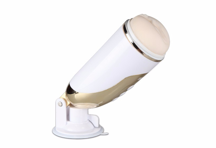2412_ofy8oplh Âm Đạo Giả Dán Tường Cao Cấp Mạ Vàng Funs Có Rung 12 chế độ, Rên, Sạc Pin - Nhật Bản