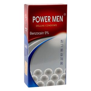 BAO CAO SU SIÊU MỎNG, GAI, GÂN, BI, KÉO DÀI THỜI GIAN POWER MEN NGỌC TRAI HỘP 12 CHIẾC
