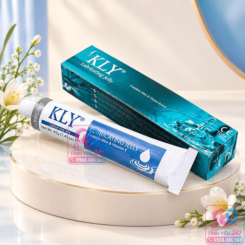 Gel bôi trơn KLY siêu trơn Thổ Nhĩ Kỳ 42g tiệt trùng giúp chống khô rát vùng kín hiệu quả