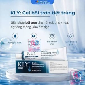 Gel bôi trơn KLY siêu trơn Thổ Nhĩ Kỳ 42g tạo độ mượt êm ái cho quan hệ âm đạo và hậu môn