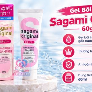 Mua Gel bôi trơn Sagami Original 60g uy tín kín đáo tại Đà Nẵng
