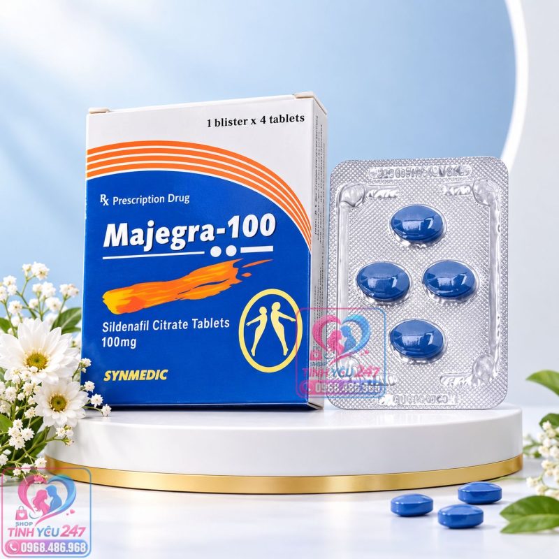 thuốc cường dương majegra 100mg tăng cường sinh lý nam