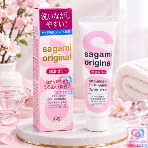 Gel bôi trơn Sagami Original 60g gốc nước cao cấp Nhật Bản