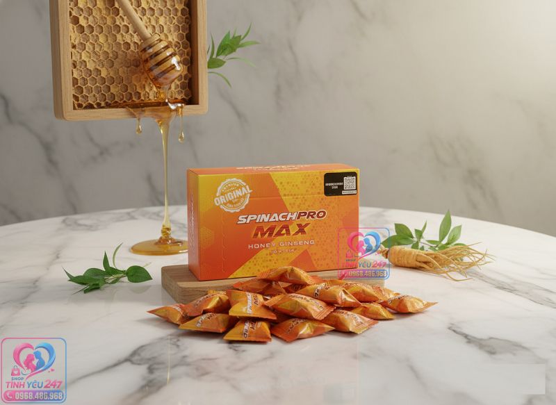 Kẹo Ngậm Spinach Pro Max