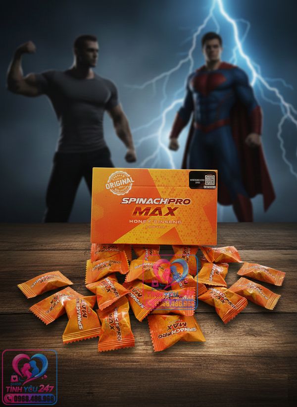 Kẹo Ngậm Spinach Pro Max