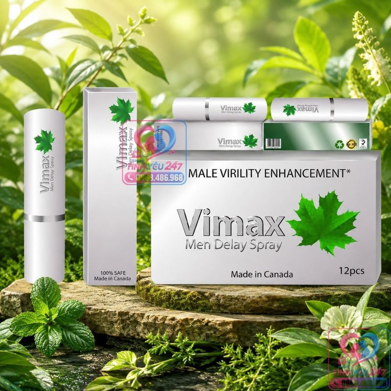 Thuốc xịt chống xuất tinh sớm Vimax Men Delay Spray