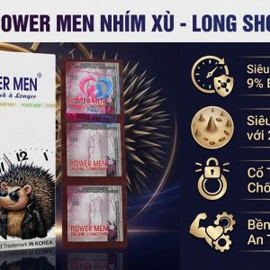 Cách sử dụng bao cao su gân gai PowerMen Nhím Xù an toàn hiệu quả chống tuột bao