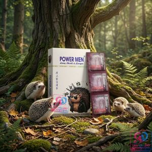 Bao cao su chống xuất tinh sớm PowerMen Nhím Xù với 2080 hạt gai li ti lớn