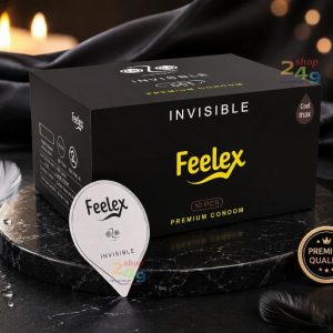 Bao Cao Su Feelex Invisible Siêu Mỏng 0.01mm – Chạm Đỉnh Cảm Giác Chân Thật