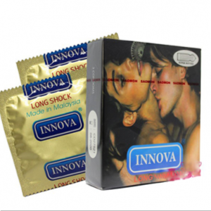 BAO CAO SU GAI, CHỐNG XUẤT TINH SỚM INNOVA ĐEN - HỘP 3 CHIẾC
