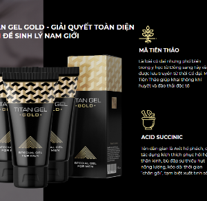 GEL TĂNG KÍCH THƯỚC DƯƠNG VẬT - TITAN GOLD