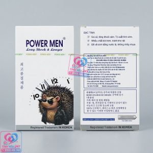 Bao cao su kéo dài thời gian PowerMen Nhím Xù giúp nam giới làm chủ cuộc chơi