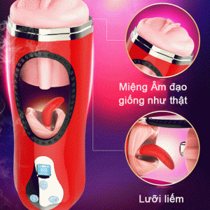ÂM ĐẠO GIẢ MASTURBATION MÔ PHỎNG MIỆNG LIẾM KÍCH THÍCH