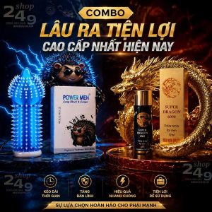 COMBO LÂU RA - SUPER DRAGON 6000 & POWER MEN NHÍM XÙ