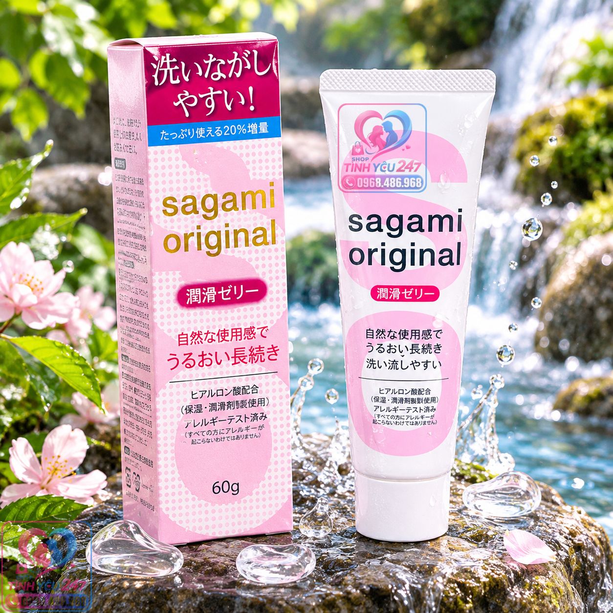 Hướng dẫn sử dụng gel bôi trơn Sagami Original 60g Thoa gel bôi trơn Sagami Original 60g đúng cách giúp tăng độ trơn