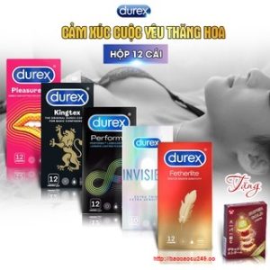COMBO TIỆN LỢI 5 HỘP BAO CAO SU DUREX – TIỆT KIỆM