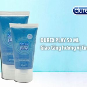 GEL BÔI TRƠN DUREX PLAY 50ML - BÔI TRƠN ÂM ĐẠO