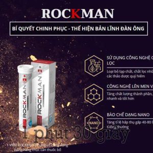 VIÊN SỦI ROCKMAN TĂNG CƯỜNG VÀ PHỤC HỒI SINH LỰC BỀN BỈ CUỘC YÊU