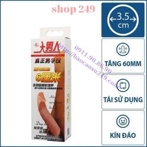 BAO CAO SU ĐÔN DÊN 6CM MÀU DA GÂN TRƠN