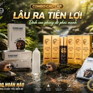COMBO LÂU RA - SUPER DRAGON 6000 & POWER MEN NHÍM XÙ