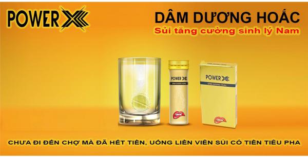 Sủi tăng cường sinh lý Power X