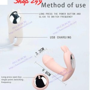 TRỨNG RUNG HÌNH DƯƠNG VẬT KẾT HỢP QUẦN CHIP ĐIỀU KHUYỂN TỪ XA LITTLE DANCE