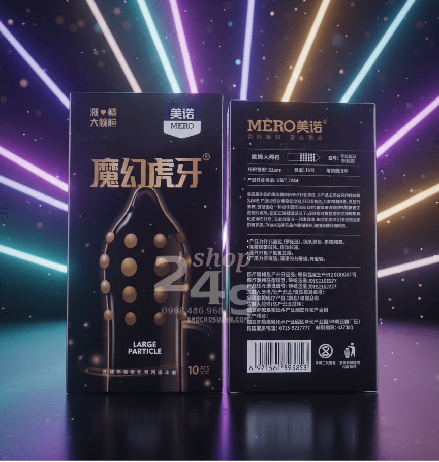 Bao cao su gai lớn Mero hộp 10 chiếc