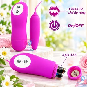 Cấu tạo chất liệu silicon y tế của Trứng Rung Pretty Love Harriet