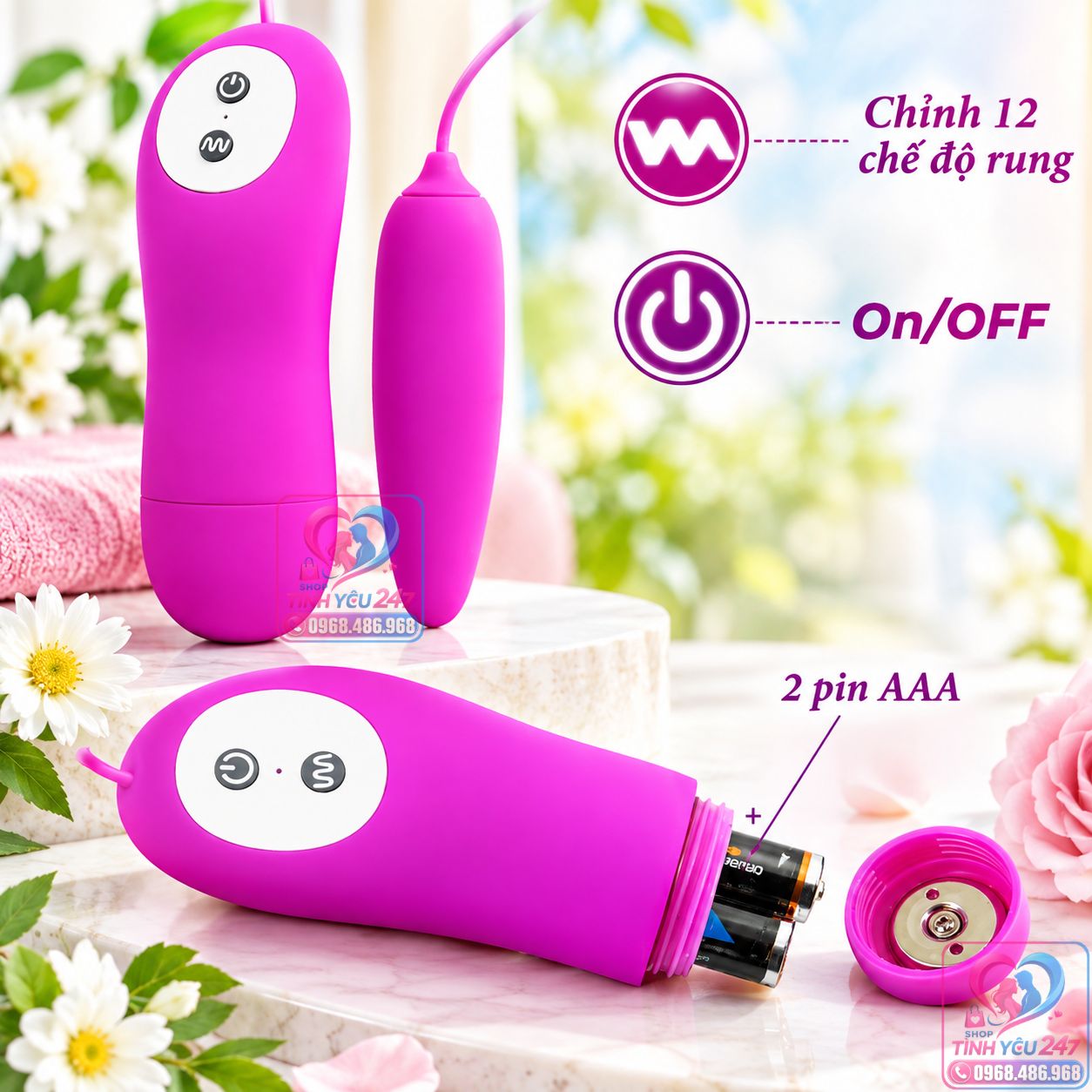 Thông Số Kỹ Thuật Trứng Rung Pretty Love Harriet Cấu tạo chất liệu silicon y tế của Trứng Rung Pretty Love Harriet