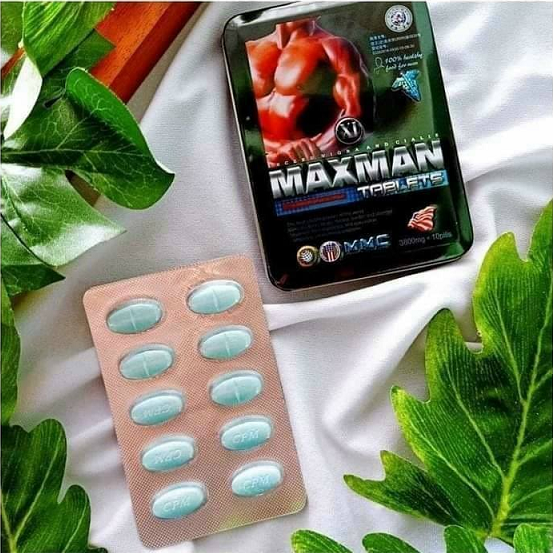 Viên uống Maxman giúp tăng cường sinh lý nam và hỗ trợ cương cứng nhanh chóng