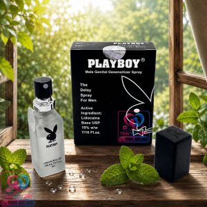 Chai xịt chống xuất tinh sớm Playboy Đen 5ml phun sương mịn an toàn