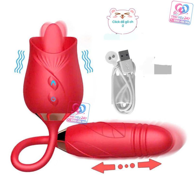 đồ chơi tình dục trứng rung 2 đầu chất liệu silicone y tế kháng nước hoàn hảo
