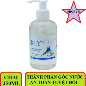 GEL BÔI TRƠN GỐC NƯỚC (KLY 250ML) SIÊU TRƠN- NHẬP KHẨU THỔ NHĨ KỲ