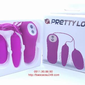 TRỨNG RUNG TÌNH YÊU 2 ĐẦU PRETTY LOVE IRMA CAO CẤP