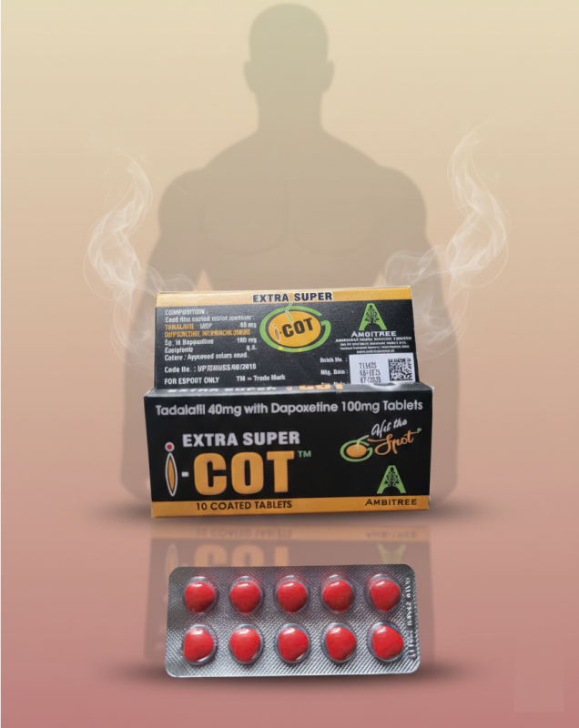 Viên Uống i-COT Extra Super Tăng Cường Sinh Lý Kéo Dài Thời Gian giúp nam giới sung sức kiên cường