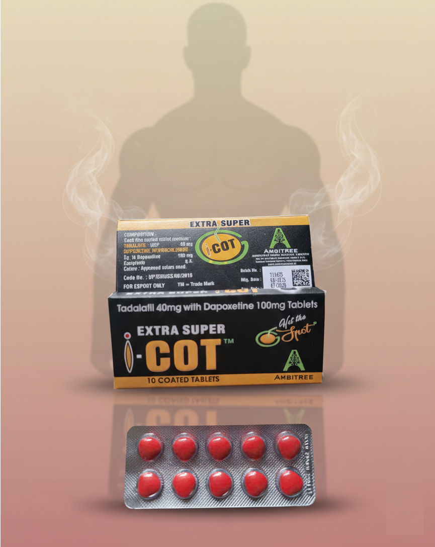 Hộp Viên Uống i-COT Extra Super Tăng Cường Sinh Lý Kéo Dài Thời Gian Chính Hãng Ambitree Viên Uống i-COT Extra Super Tăng Cường Sinh Lý Kéo Dài Thời Gian giúp nam giới sung sức kiên cường