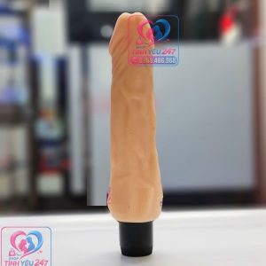 dương vật giả rung giá rẻ Real Feel giống thật Lovetoy silicon y tế gân nổi