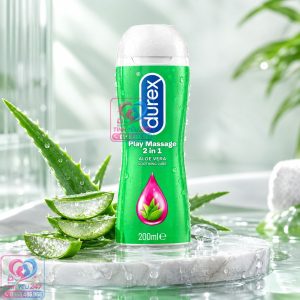 gel bôi trơn Durex Play Massage 2 in 1 hộp sản phẩm chính hãng cao cấp