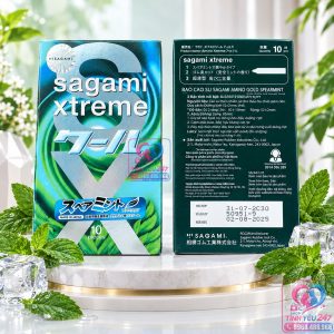 bao cao su Sagami Xtreme Spearmint giá tốt