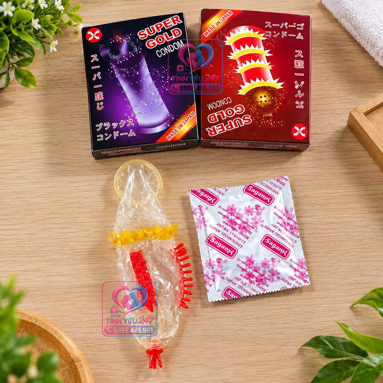 Bao cao su Super Gold an toàn tuyệt đối, chống tuột hiệu quả Mua bao cao su Super Gold uy tín, giá tốt tại Đà Nẵng