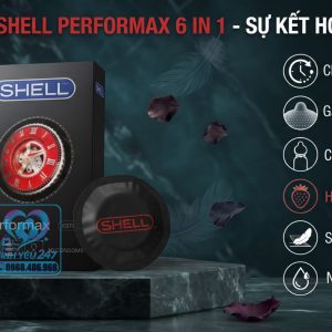 bao cao su shell performax siêu mỏng 0.06mm chống tuột