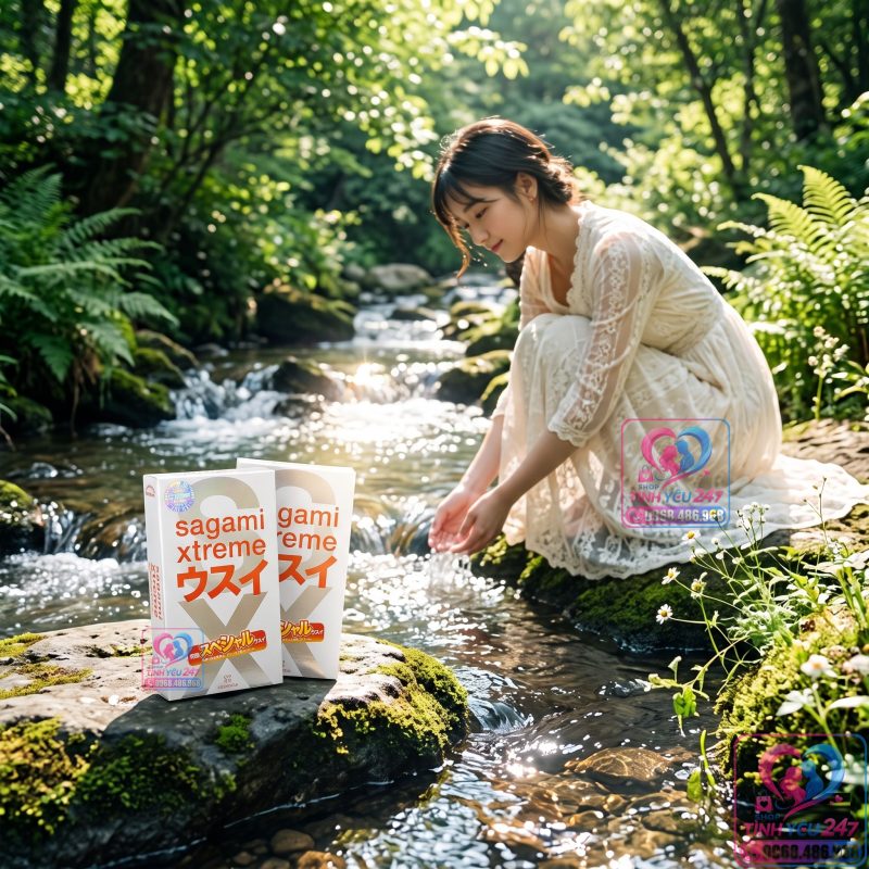 Hướng dẫn dùng Bao cao su Sagami Xtreme Super Thin an toàn