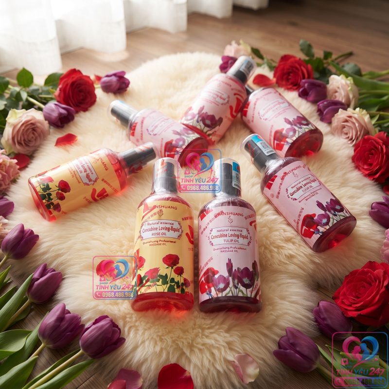Gel bôi trơn hoa hồng chính hãng hỗ trợ tăng khoái cảm mượt mà