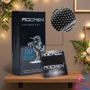 Mua Bao cao su Rocmen Long Shock 4 in 1 hộp 12 cái uy tín