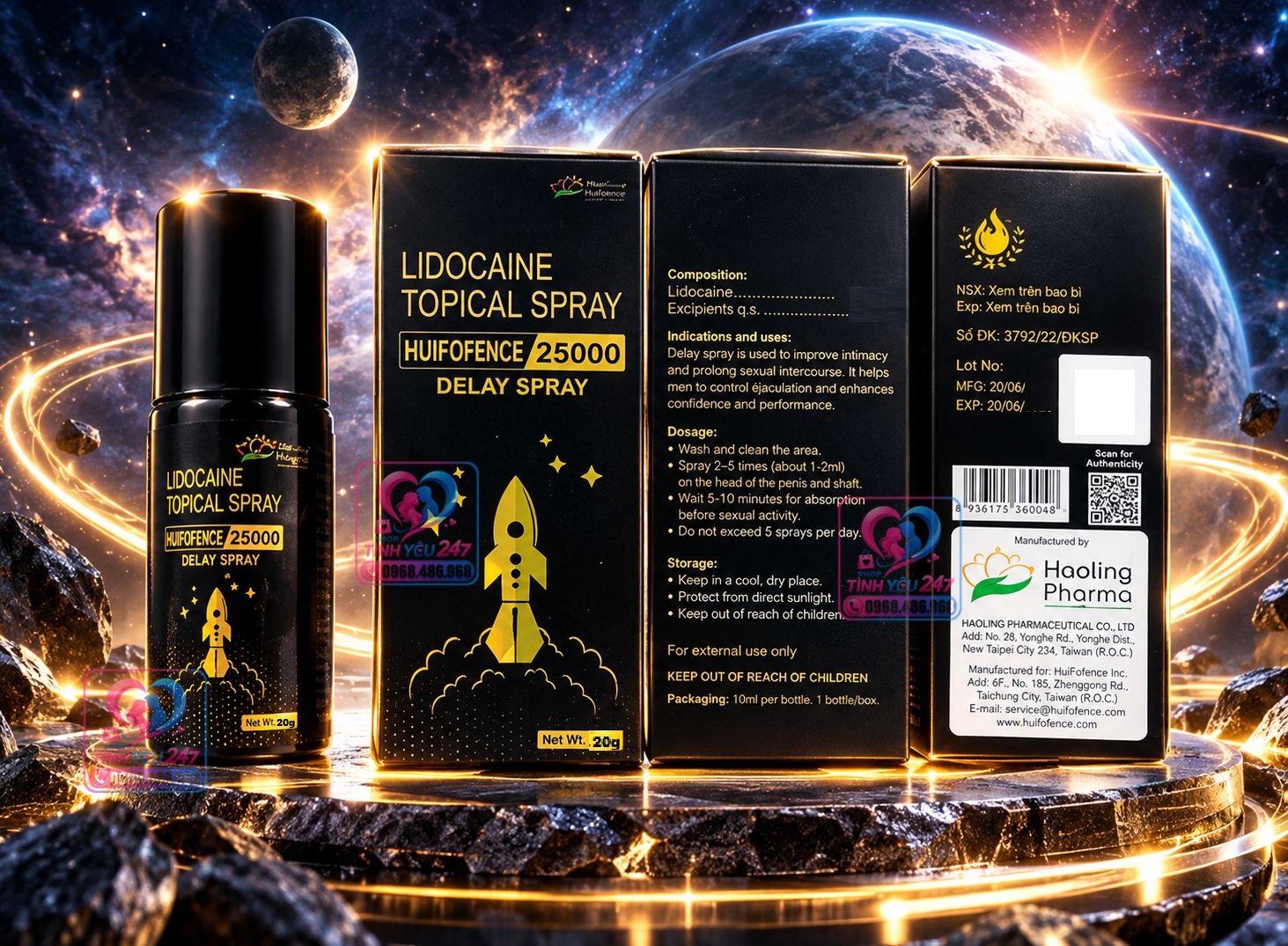 Địa chỉ mua chai xịt Hiforce 25000 Delay Spray uy tín kín đáo Chai xịt Hiforce 25000 Delay Spray chống xuất tinh sớm giao hàng kín đáo tại Shop Tình Yêu 24/7