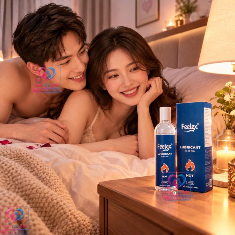 gel bôi trơn tạo cảm giác ấm nóng giãn nở mạch máu tăng nhạy cảm