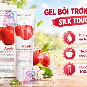 Gel bôi trơn hương táo 100ml chính hãng tuýp chai tiện lợi dễ thoa